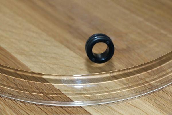 Клош с отверстием поликарбонат 35 см