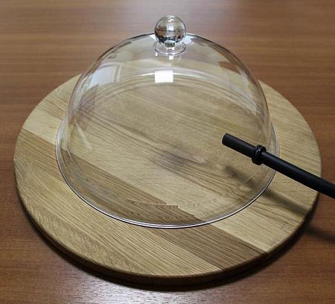 Клош с отверстием поликарбонат 30 см