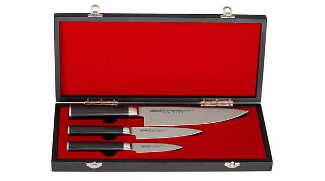 Набор ножей Samura Mo-V 3 шт в подарочной коробке