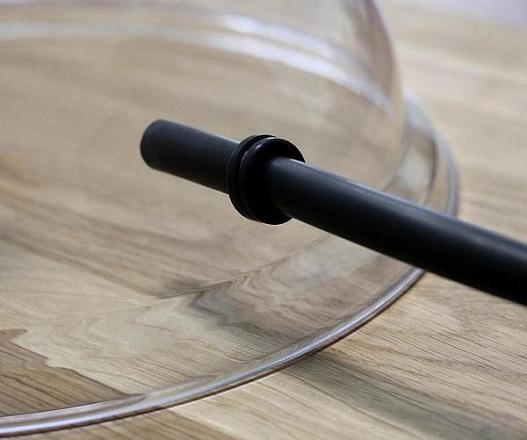 Клош с отверстием поликарбонат 30 см