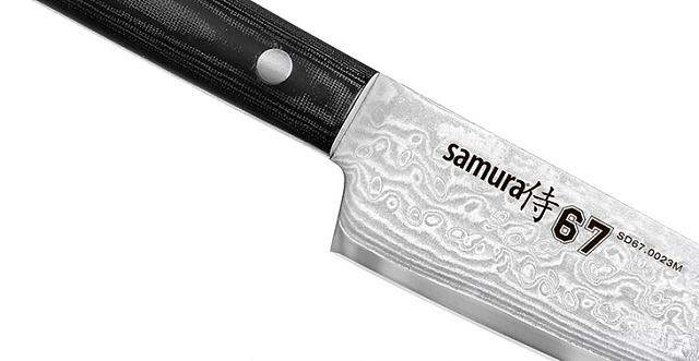 Нож универсальный Samura 67 Damascus 150 мм