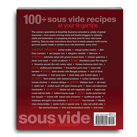 Книга рецептов Sous Vide: The Cookbook