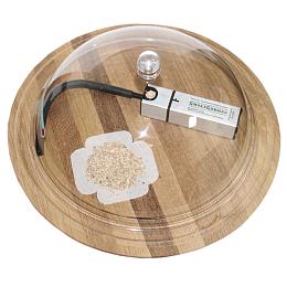 Клош с отверстием поликарбонат 20 см