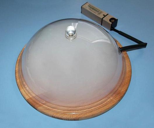 Клош с отверстием поликарбонат 35 см