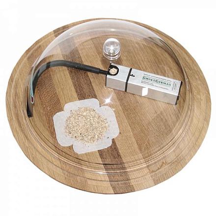 Клош с отверстием поликарбонат 25 см