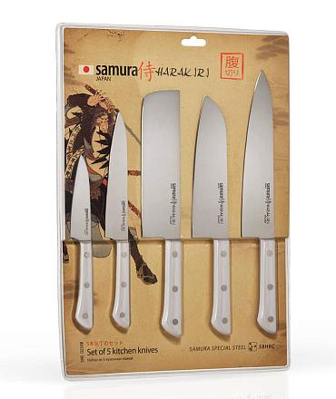 Набор ножей Samura Harakiri 5 шт