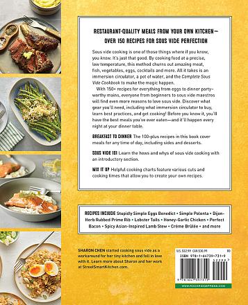 Книга рецептов Complete Sous Vide Cookbook