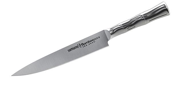 Набор ножей Samura Bamboo 4 шт с подставкой в подарочной коробке