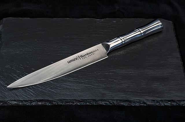 Нож для нарезки Samura Bamboo 200 мм
