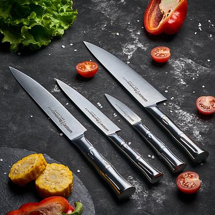 Нож овощной Samura Bamboo 80 мм